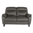 Picture of Karina 2 Seater Sofa in Grey Leather