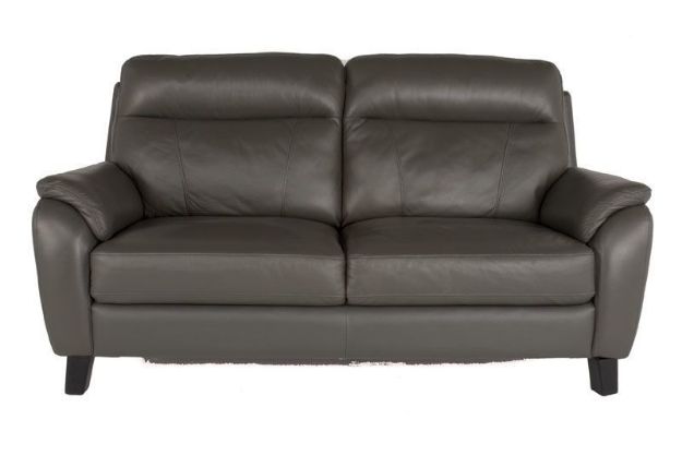 Picture of Karina 3 Seater Sofa in Grey Leather