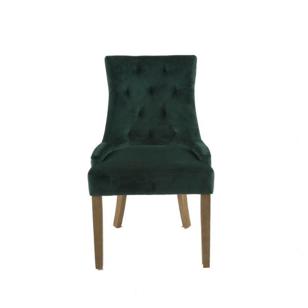 Picture of Nikki Dining Chair| Green Velvet