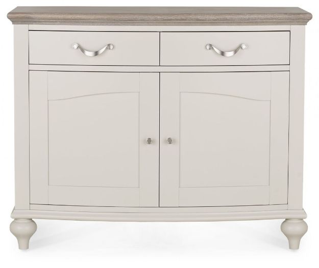 Picture of Monty Narrow Sideboard| Oak- Soft Grey