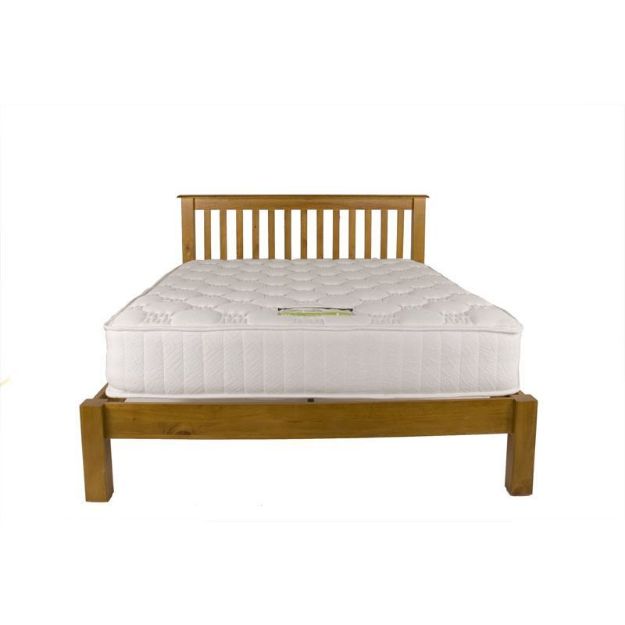 Picture of Duneen 4'6'' Double Bed in Pine