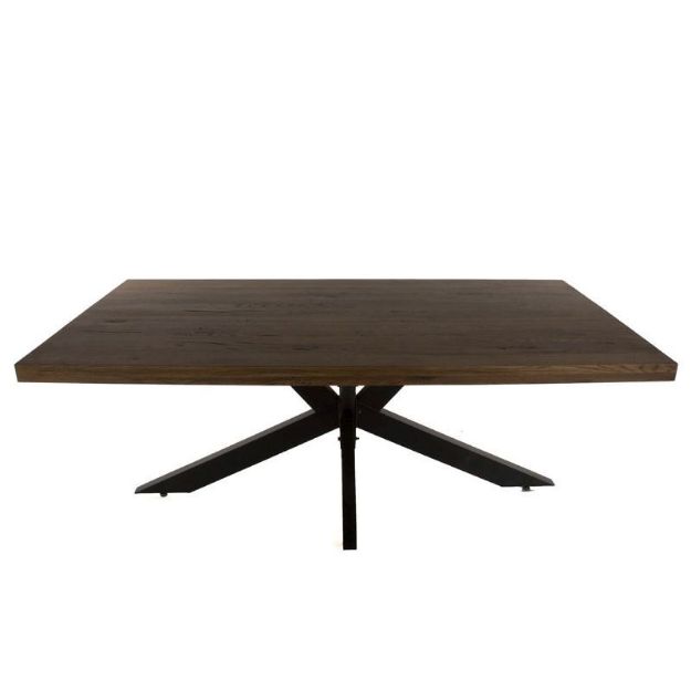 Picture of Sonoma Large 8-10 Seater Dining Table in Oak with Star Leg