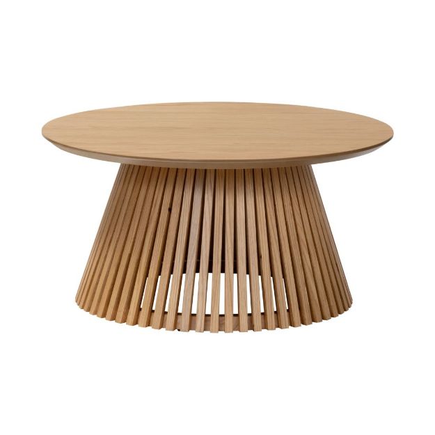 Picture of STOCKHOLM ROUND COFFEE TABLE OAK 