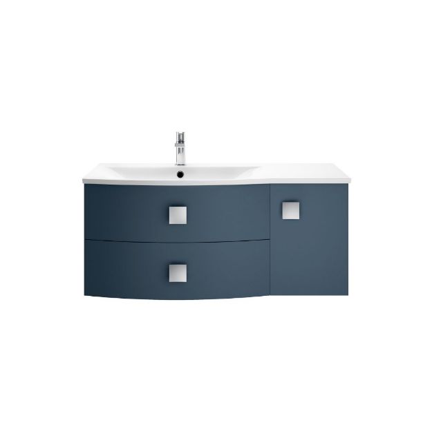 Picture of HUDSON REED SARENNA 1000 VANITY LEFT HAND - MINERAL BLUE