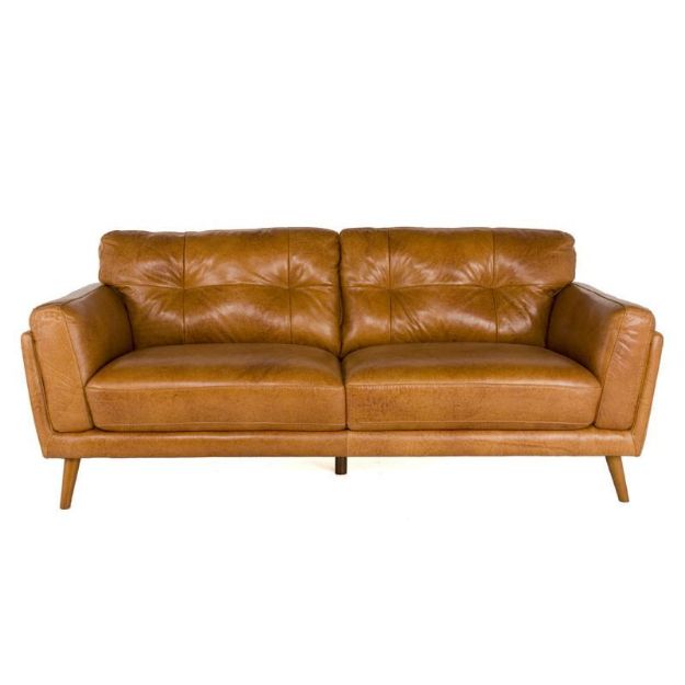 Picture of Fabricci 2.5 Seater Sofa in Brown Vintage Leather