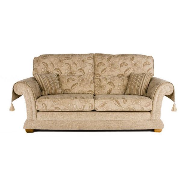 Picture of Wentworth 3 Seater Sofa| Plain or Floral Fabric