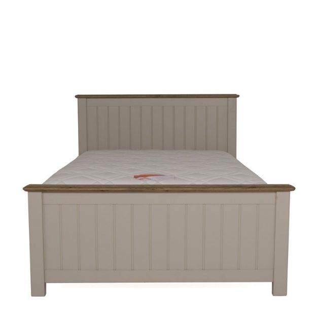 Picture of Charlotte Bedroom 5' King Bed in Soft Grey