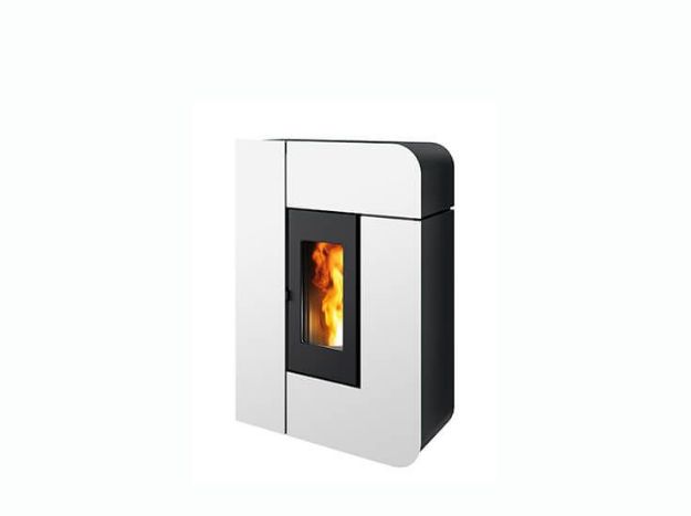 Picture of MCZ ALEA 7KW FLAT PROFILE PELLET STOVE (INC SIDES -SPECIFY COLOUR) 