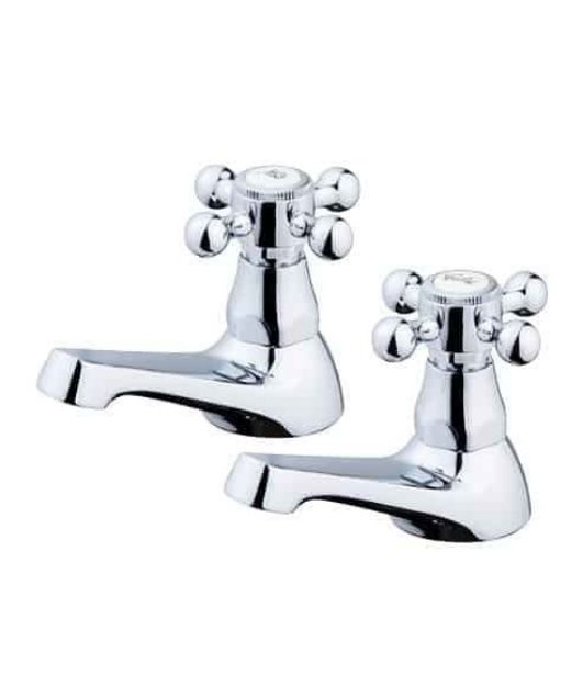 Picture of  ADARE PAIR BASIN TAPS CHROME  