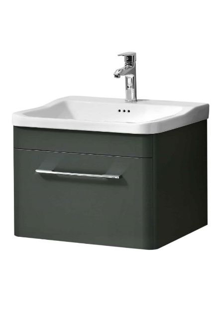 Picture of AVA WALL HUNG VANITY UNIT 600 ANTRACITE