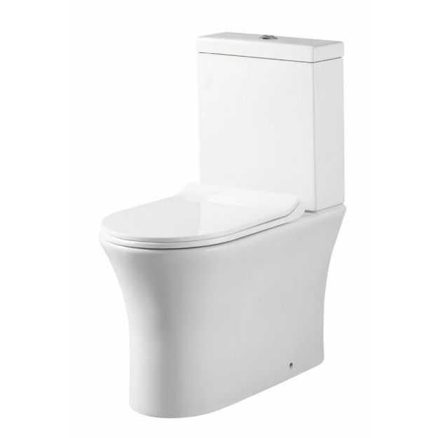 Picture of DEIA PAN, CISTERN AND SLIM SEAT -COMFORT HEIGHT, RIMLESS CLOSED BACK