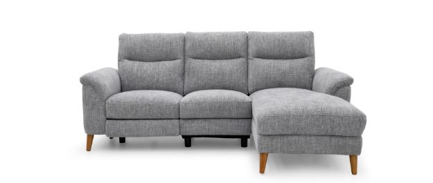 Picture of ANIVA POWER RECL 2.5 SEATER SOFA WITH RHF CHAISE GREY