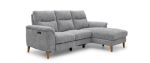 Picture of ANIVA POWER RECL 2.5 SEATER SOFA WITH RHF CHAISE GREY