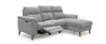 Picture of ANIVA POWER RECL 2.5 SEATER SOFA WITH RHF CHAISE GREY